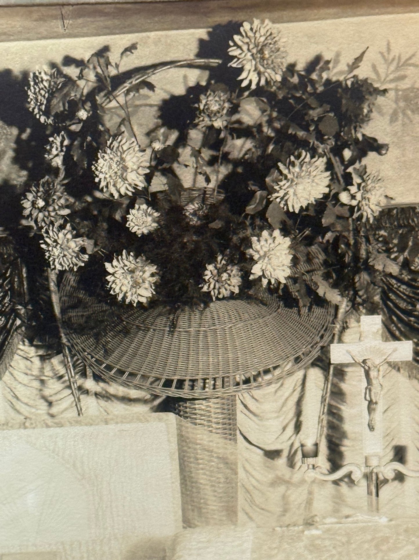 Victorian Memento Mori Funeral Photo Cabinet Card - Loved To Death