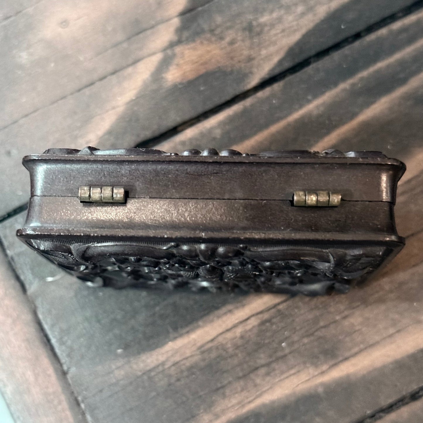 Victorian Mourning Acorn Case Gutta Percha - Loved To Death