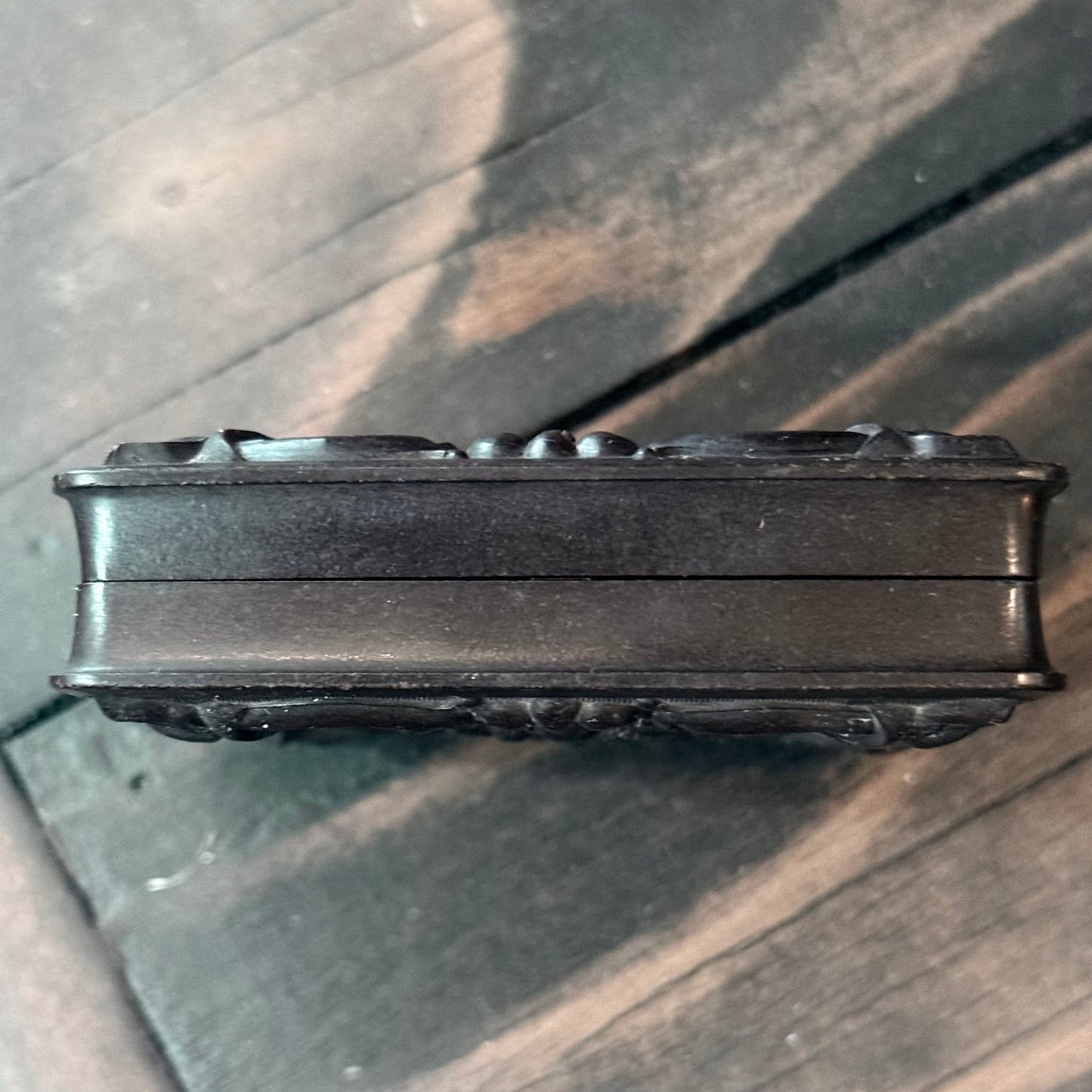 Victorian Mourning Acorn Case Gutta Percha - Loved To Death