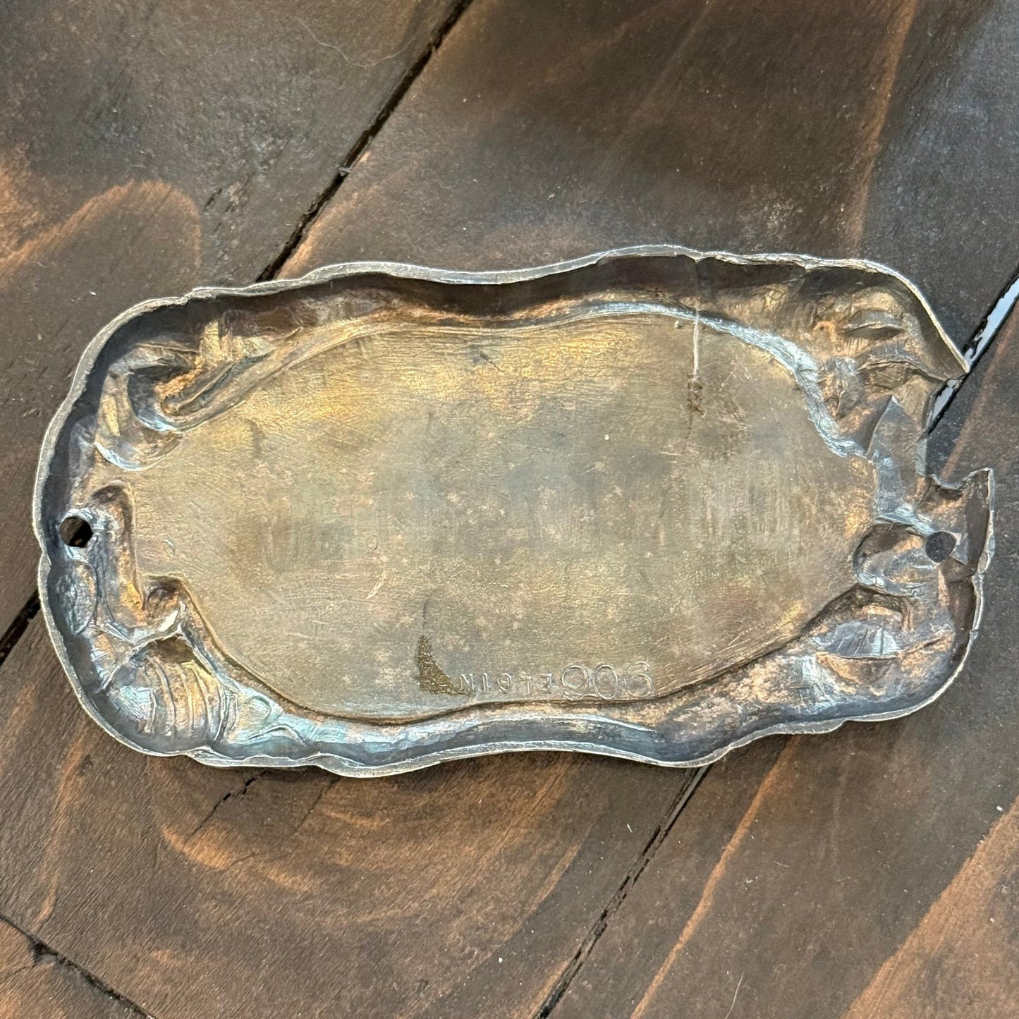 Victorian Our Darling Coffin Plaque 2 - Loved To Death