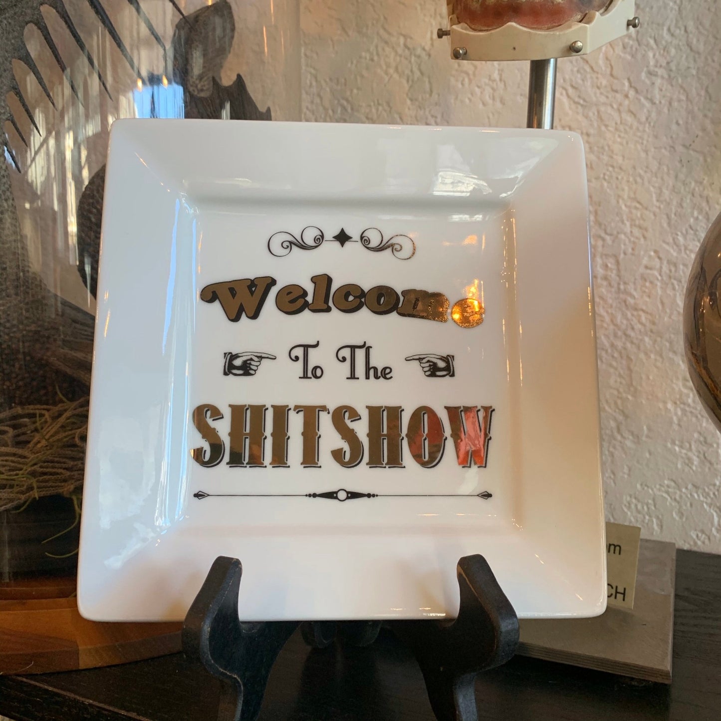 Welcome To The Shitshow Ceramic Catchall - Loved To Death