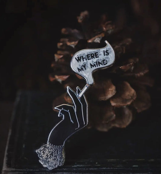 Where Is My Mind Enamel Pin - Loved To Death