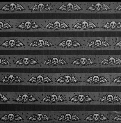 Winged Skull Soooky Cemetery Washi Tape - Loved To Death