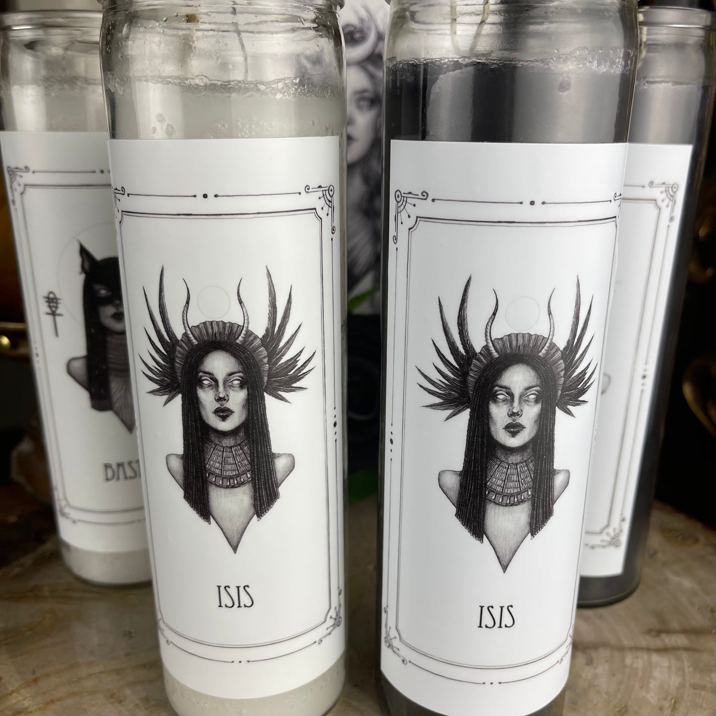 Caitlin McCarthy { Isis } Altar Candle