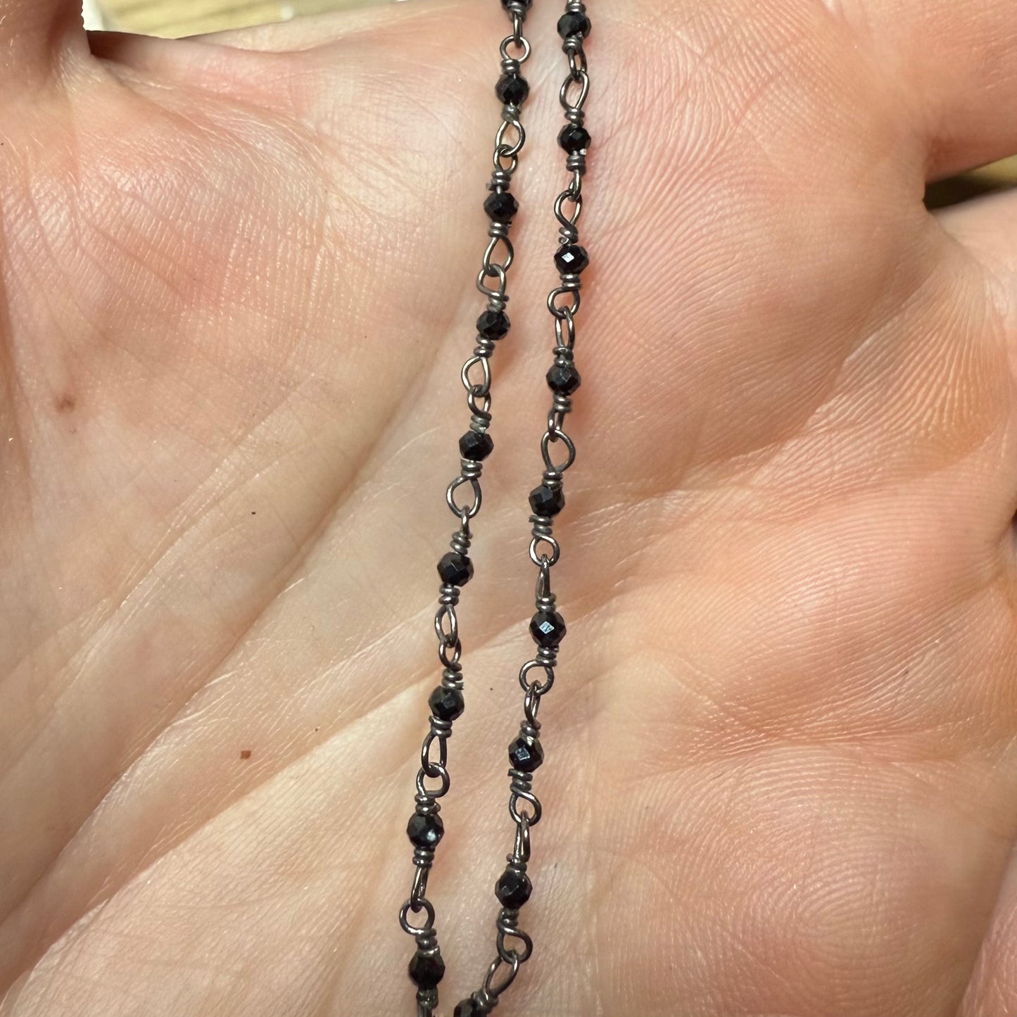 Sterling Gothic Victorian Lover’s Eye Necklace Mabel