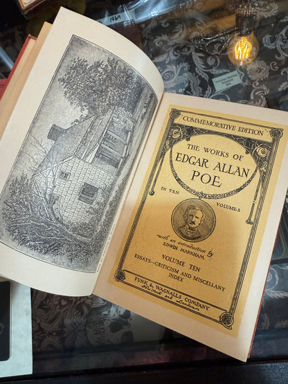 The Works of Edgar Allen Poe 1904 Criticism and Miscellany
