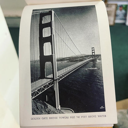 Vintage San Francisco Souvenir Photo Book