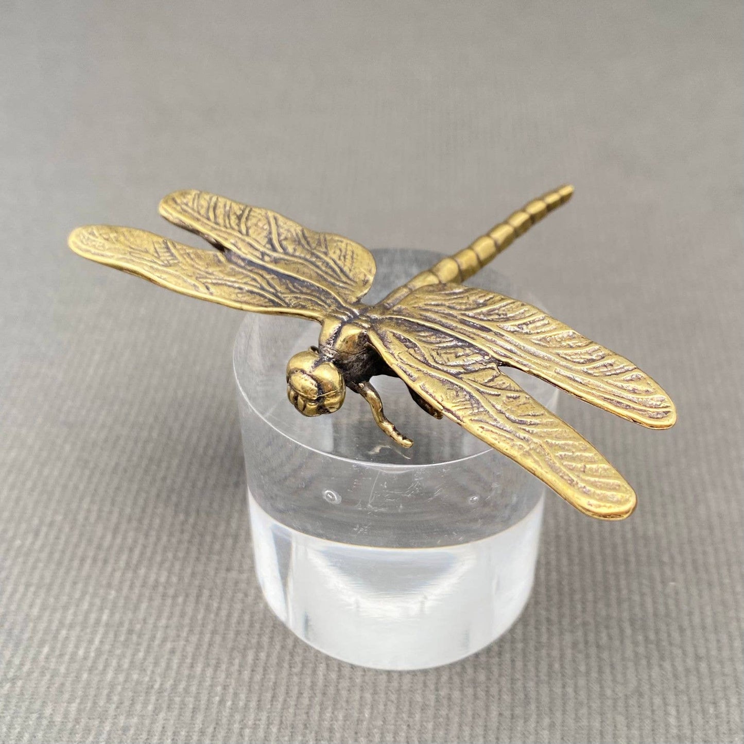 Brass Dragonfly Figurine