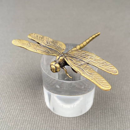 Brass Dragonfly Figurine