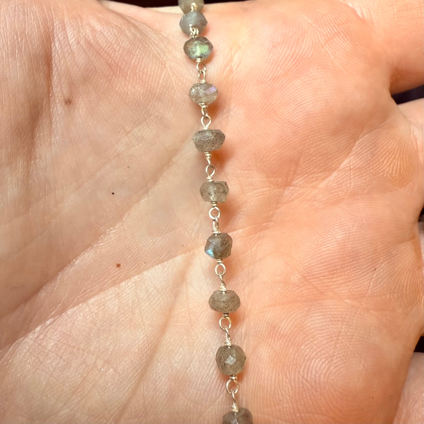 Sterling Gothic Victorian Lover’s Eye Necklace Florence