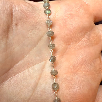 Sterling Gothic Victorian Lover’s Eye Necklace Florence