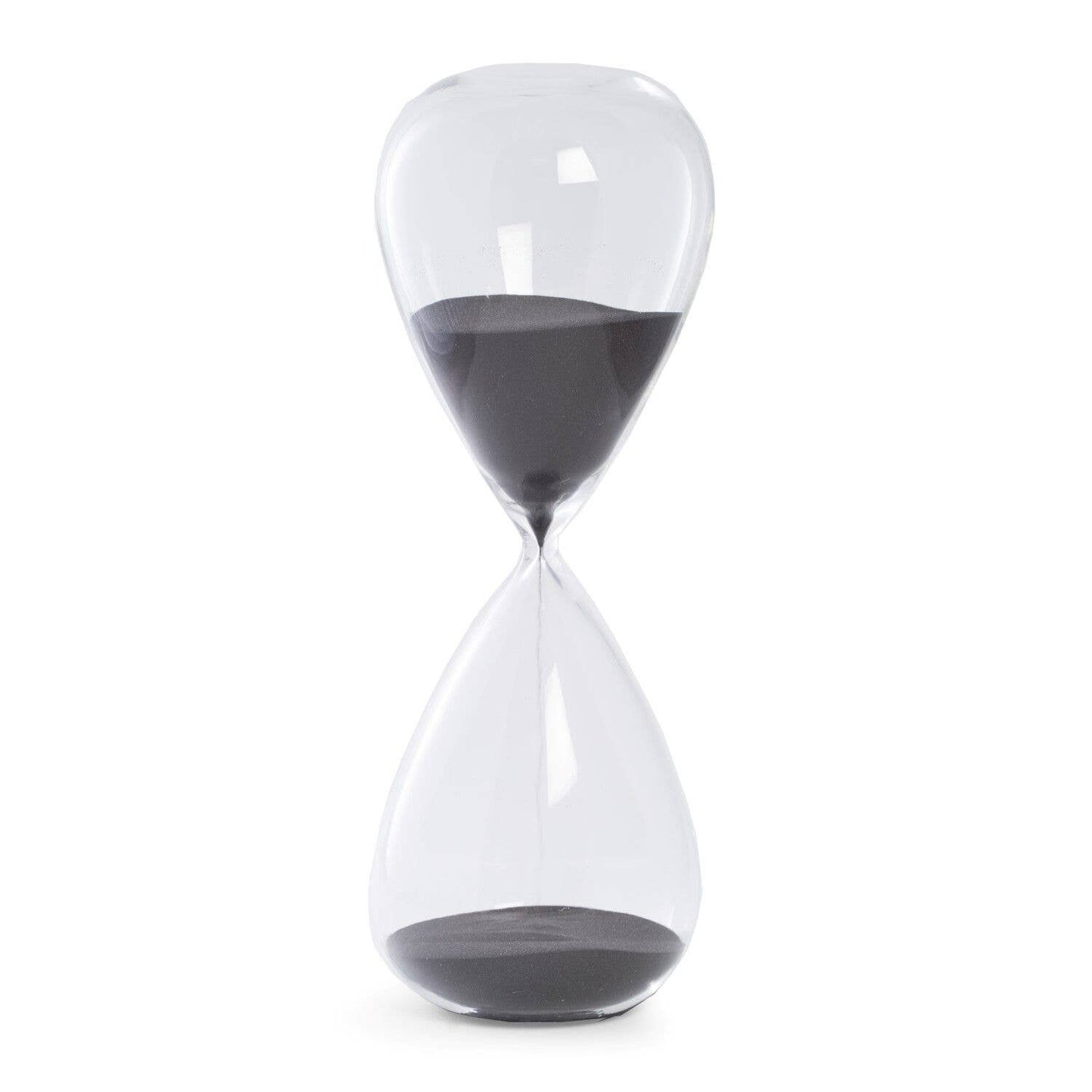 Black Hourglass 90 Minute Sand Timer