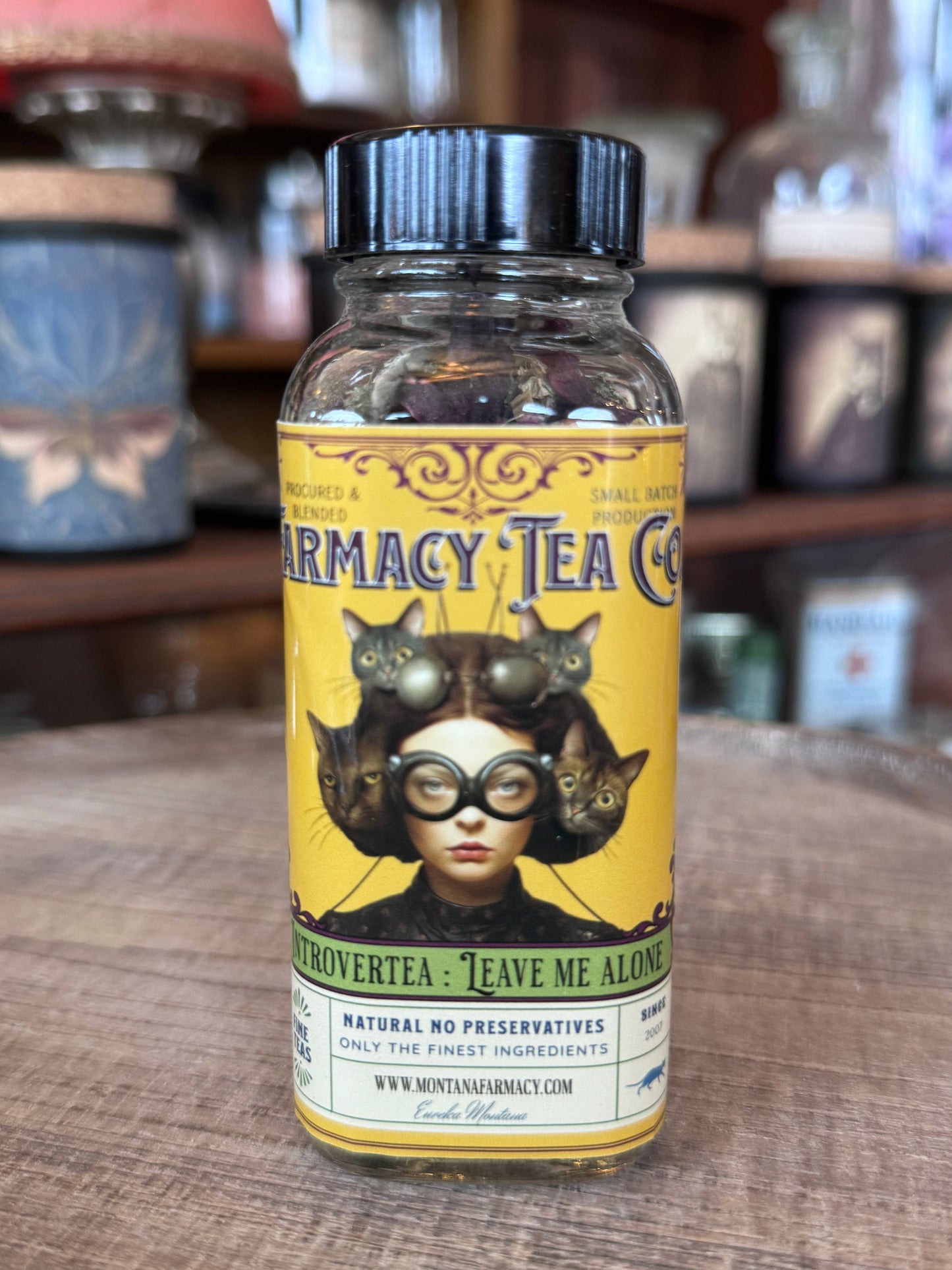 Introvert Tea Inspired by Wes Anderson, Cats, & introverts