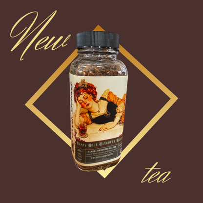 Happy Hour Hangover Helper Herbal Tea Jar