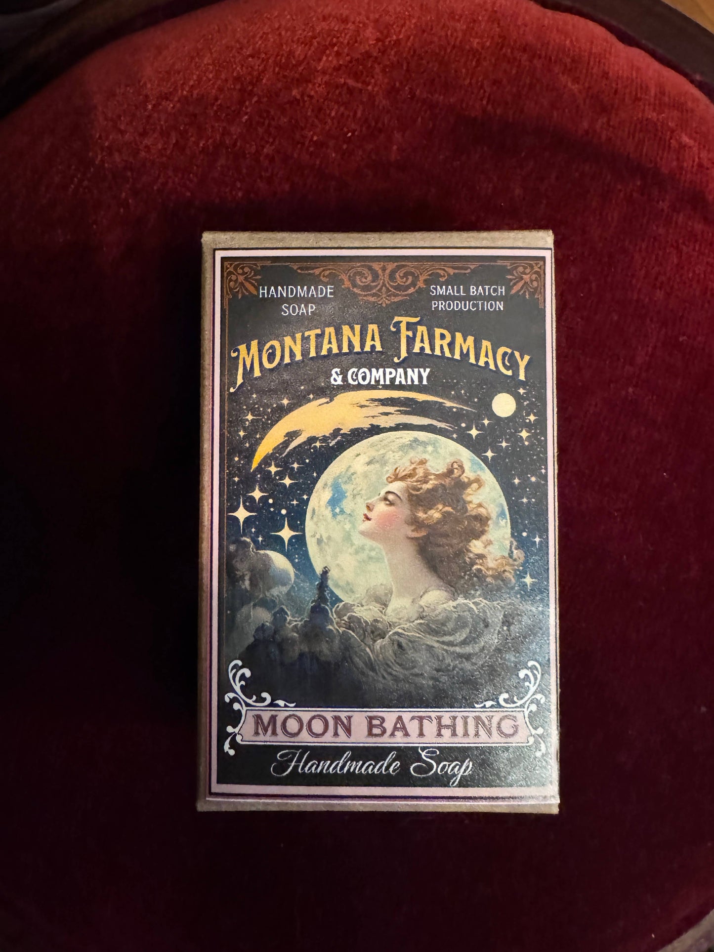 Marvelous Moon Bathing Handmade Soap cypress lavender