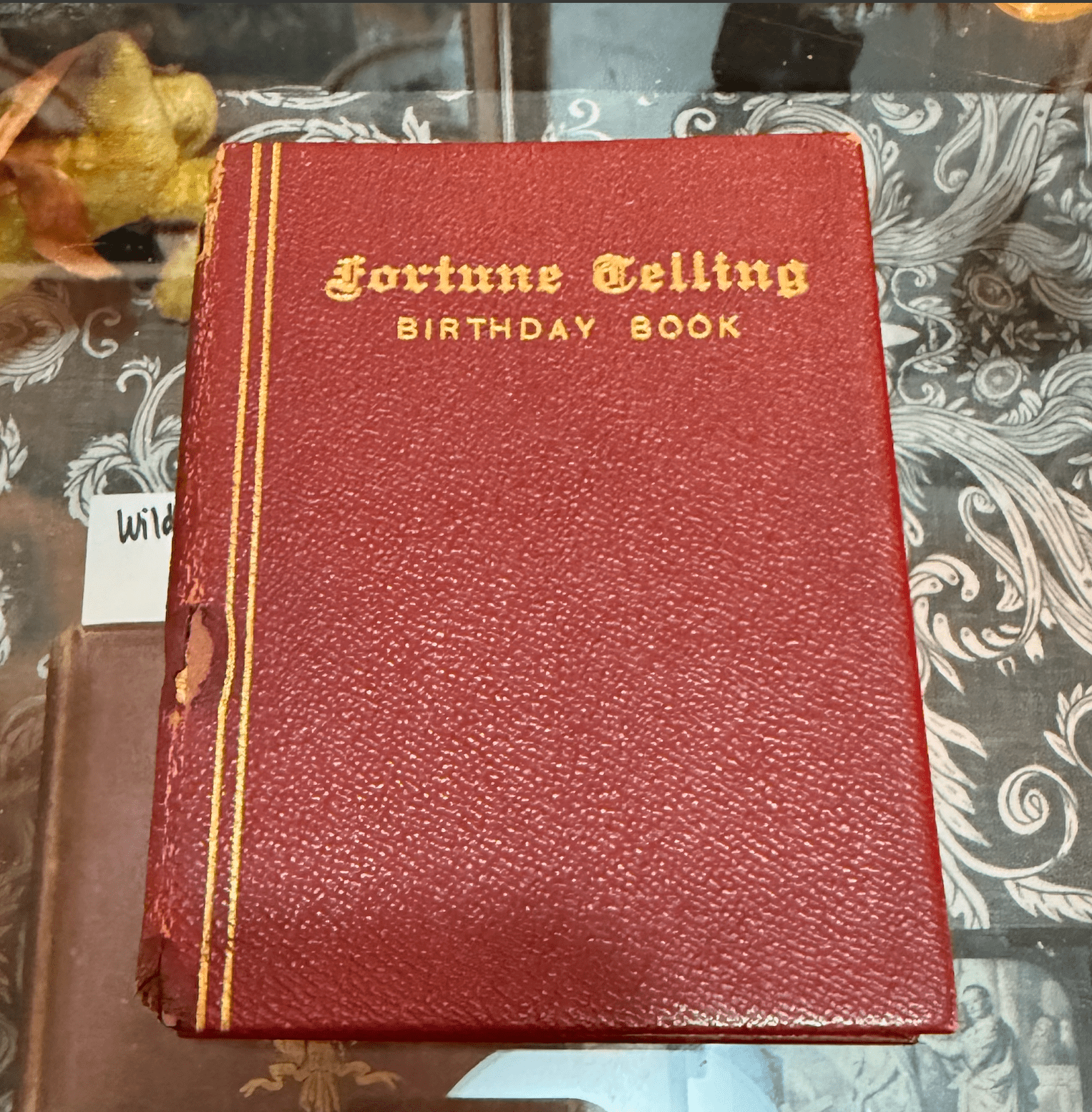 1936 Fortune Telling Birthday Book - Loved To Death