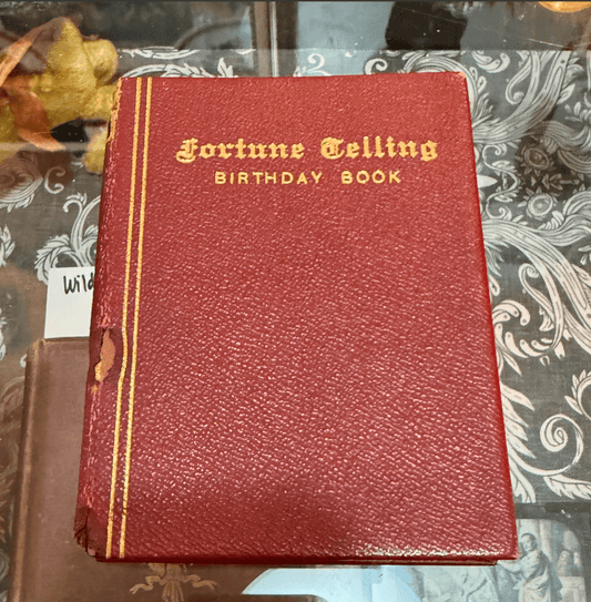 1936 Fortune Telling Birthday Book - Loved To Death