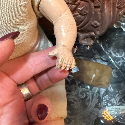 Early 1950’s Squeaking Doll Creepy Eyes