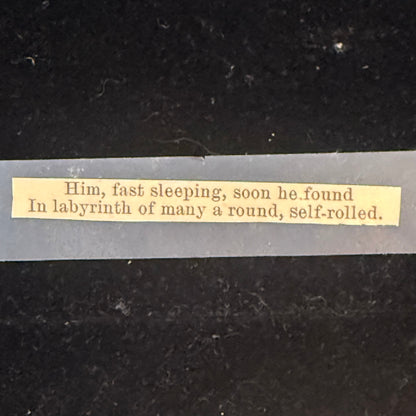 Antique Framed Paradise Lost Gustave Dore Scene Serpent