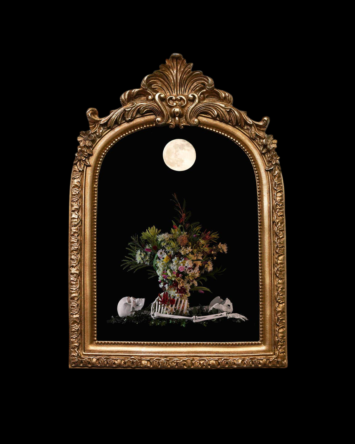Egredior - Baroque Inspired Frame Print