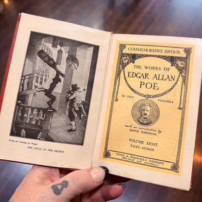 The Works of Edgar Allen Poe 1904 Tales Humor