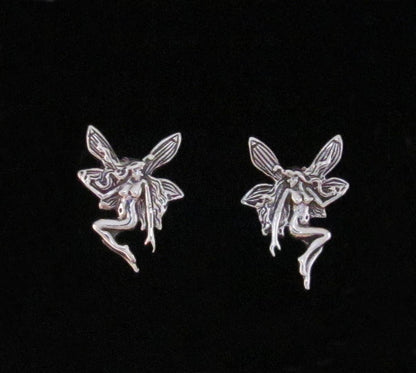 Sterling Silver Fairy Post Earring
