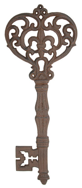 24” Large Cast Iron Skeleton Key - Loved To Death