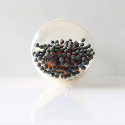 Black Candle Fireplace Matches in Wood Lid Jar