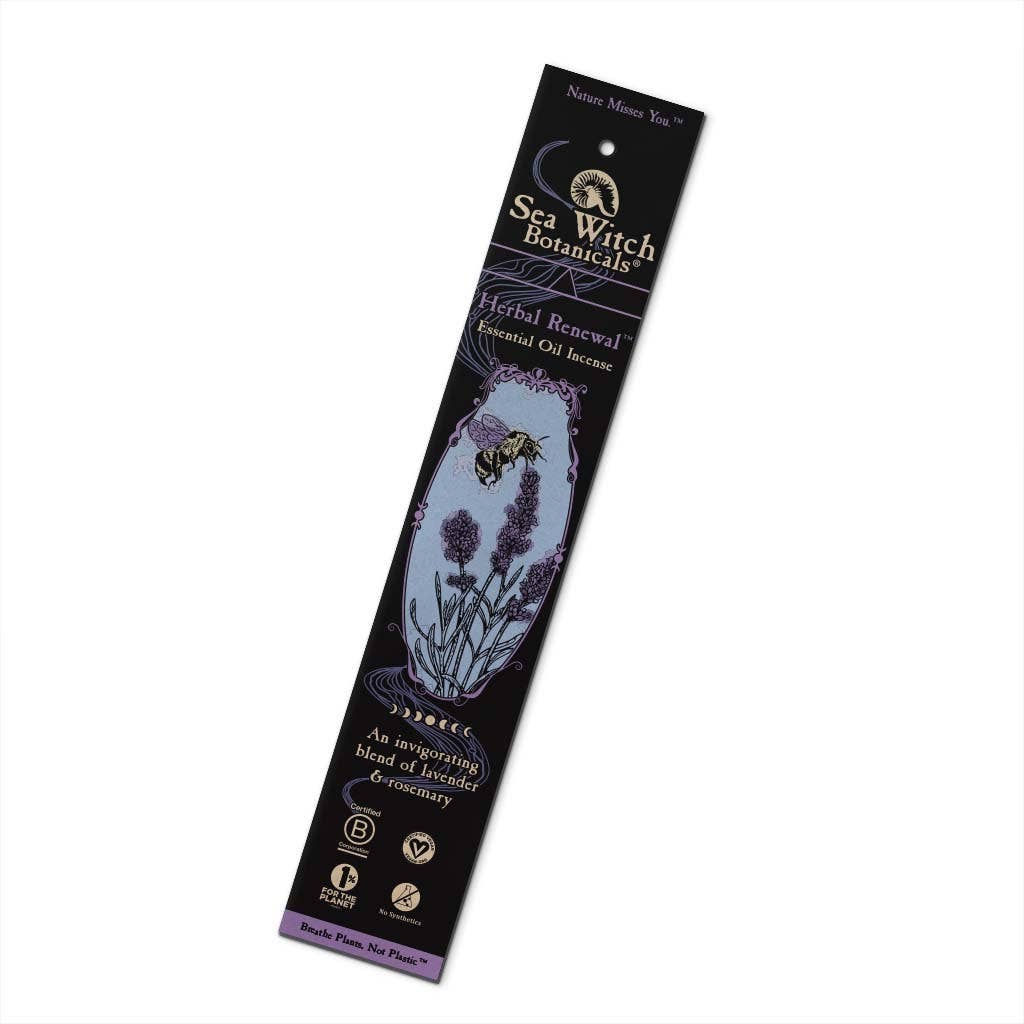 Herbal Renewal Incense Sticks - 20 Sticks