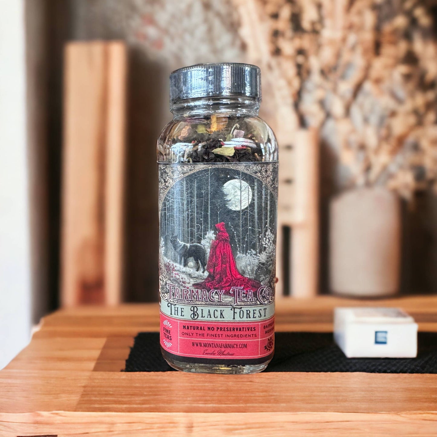 Black Forest deep lovely Vintage Victorian Dark Academia Tea