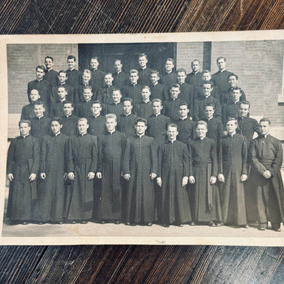 Antique Priests Photograph 5” x 7”