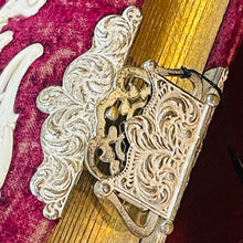 Load image into Gallery viewer, Victorian Velvet Celluloid Dragon Photo Album Excellent
