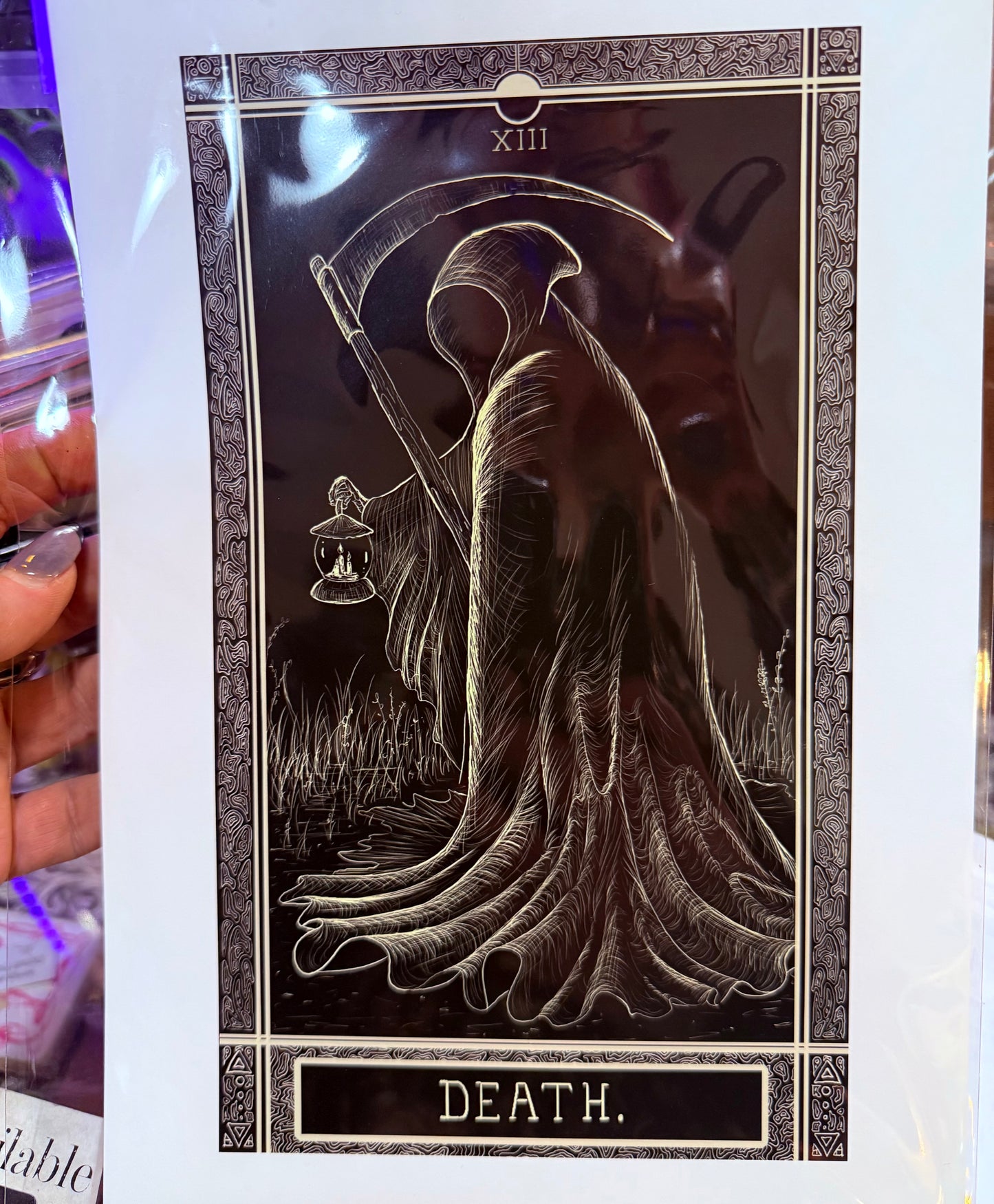 { Death } RJ Kinner Giclee Print 12” x 8”