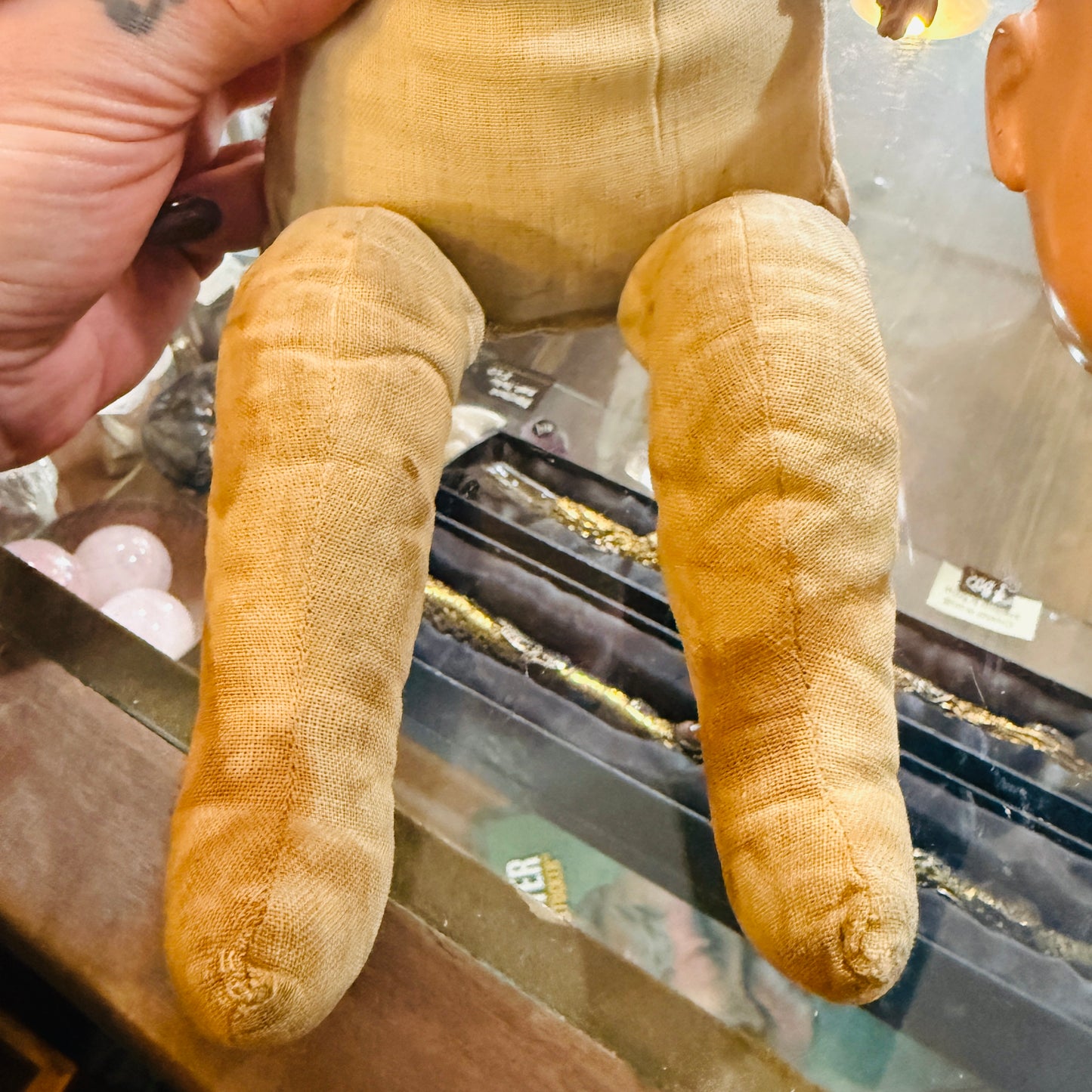 Early 1900’s Acme Toy Doll Creepy Eyes