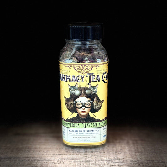 Introvert Tea Inspired by Wes Anderson, Cats, & introverts