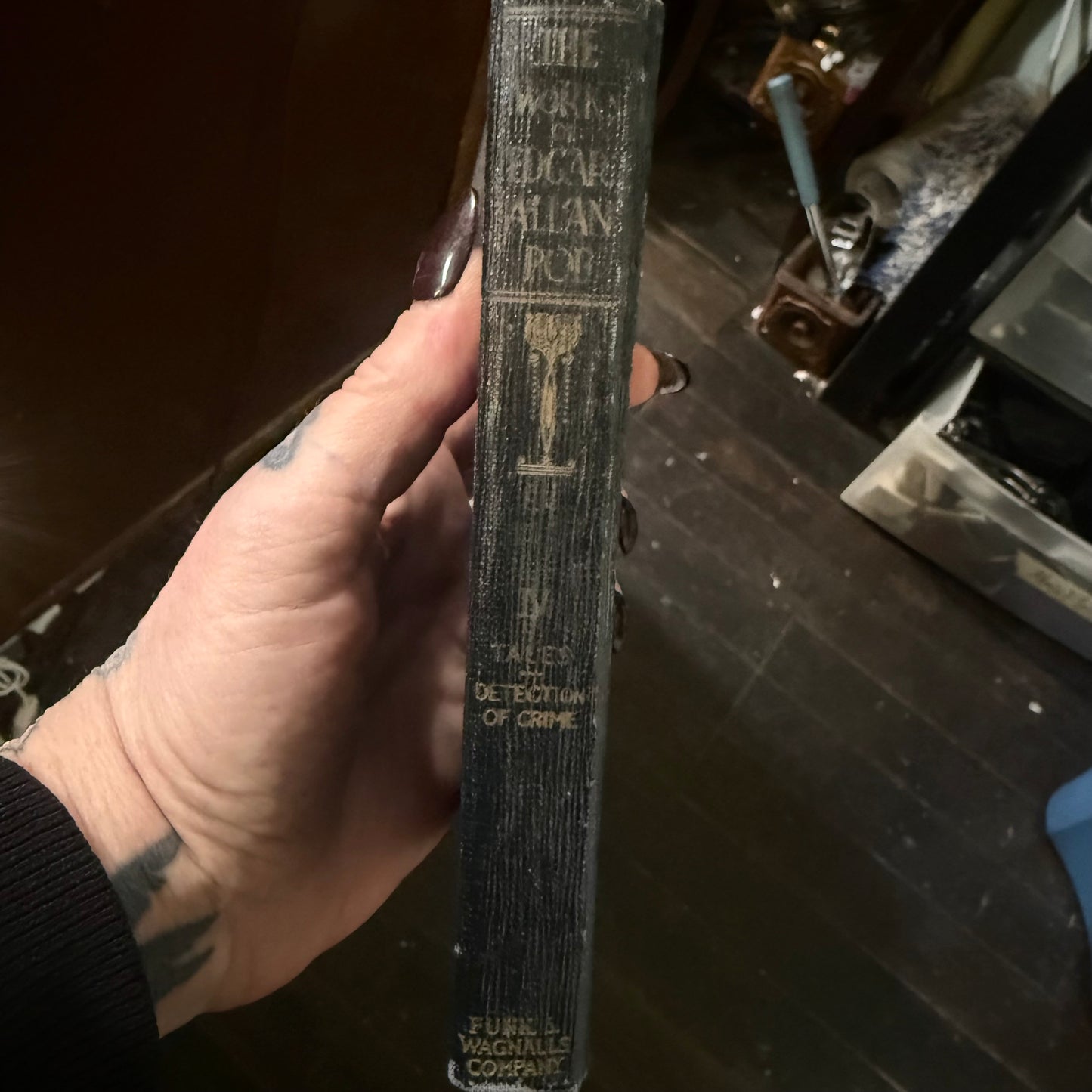 The Works of Edgar Allan Poe 1904 Tales The Detection of Crime Black