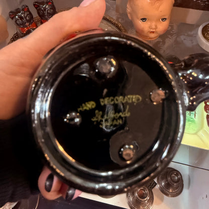 Antique Black Cat Mug Small