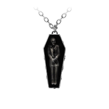 Nosferatu's Rest Pendant Pewter