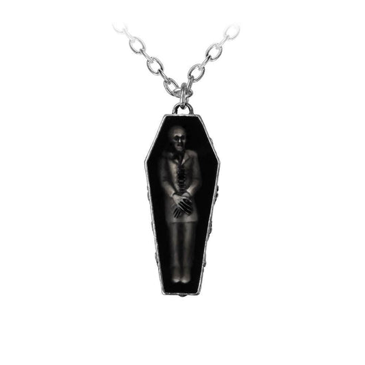 Nosferatu's Rest Pendant Pewter