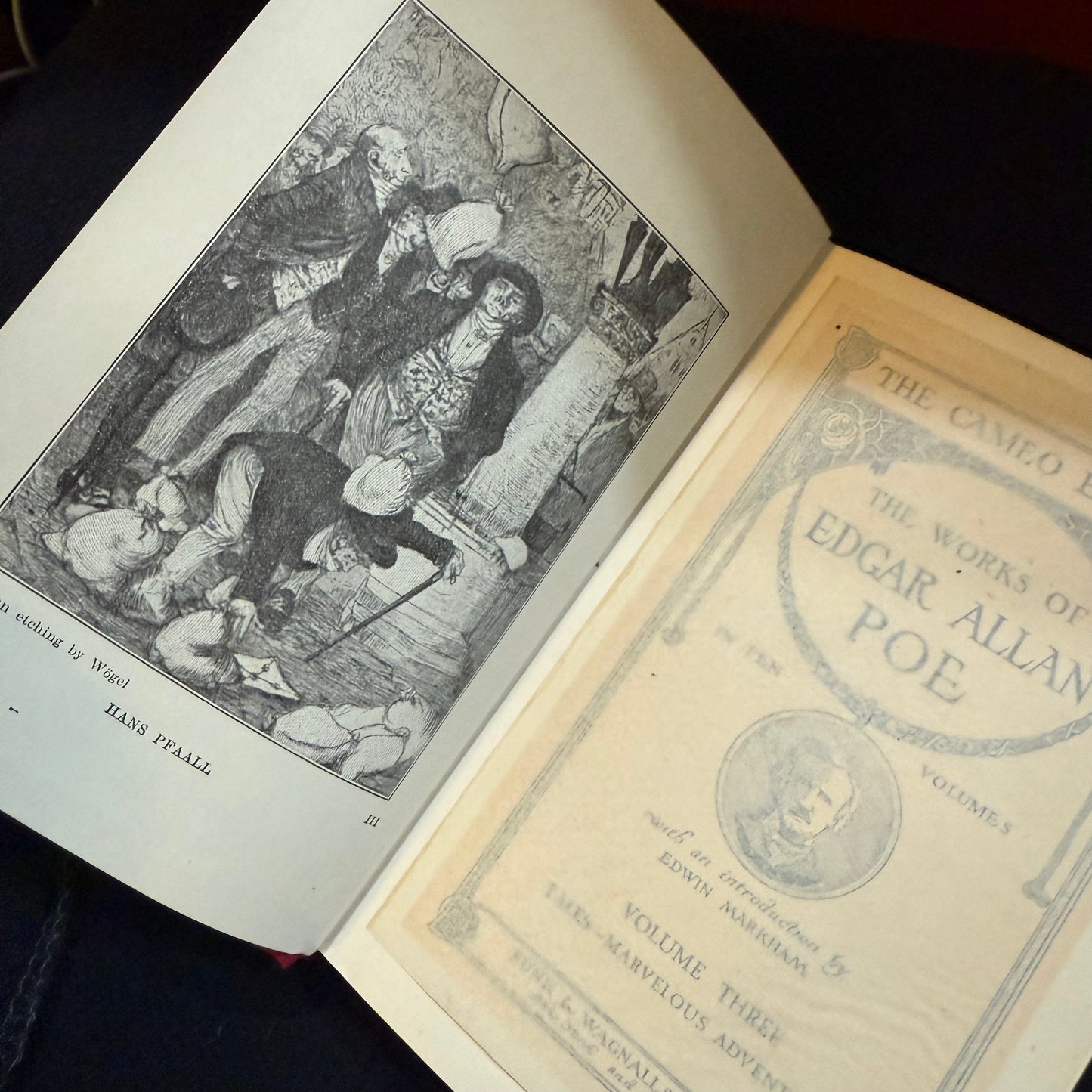 The Works of Edgar Allen Poe 1904 Tales of Marvelous Adventure