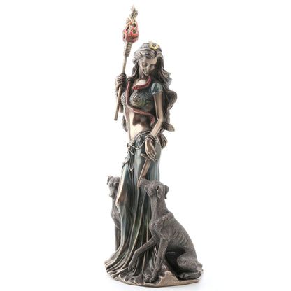 Hecate Greek Goddess Of Magic With Hounds
