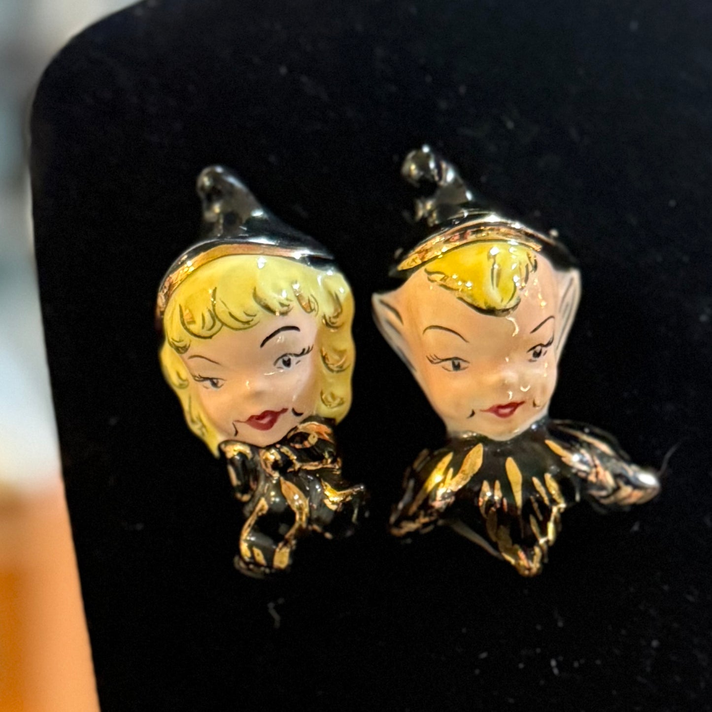 Antique Pixie Elves Pin Set