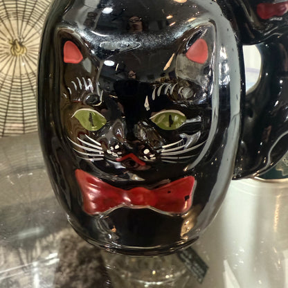 Antique Black Cat Mug Small