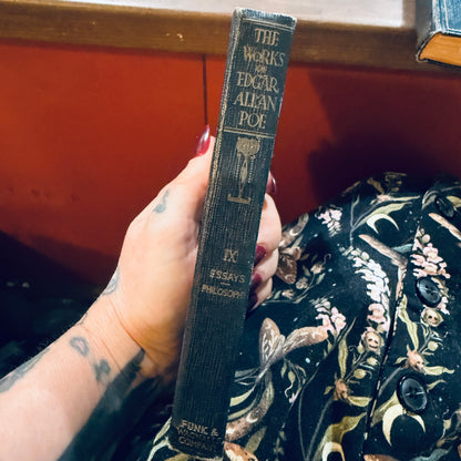 The Works of Edgar Allan Poe 1904 Essays Philosophy Black Book