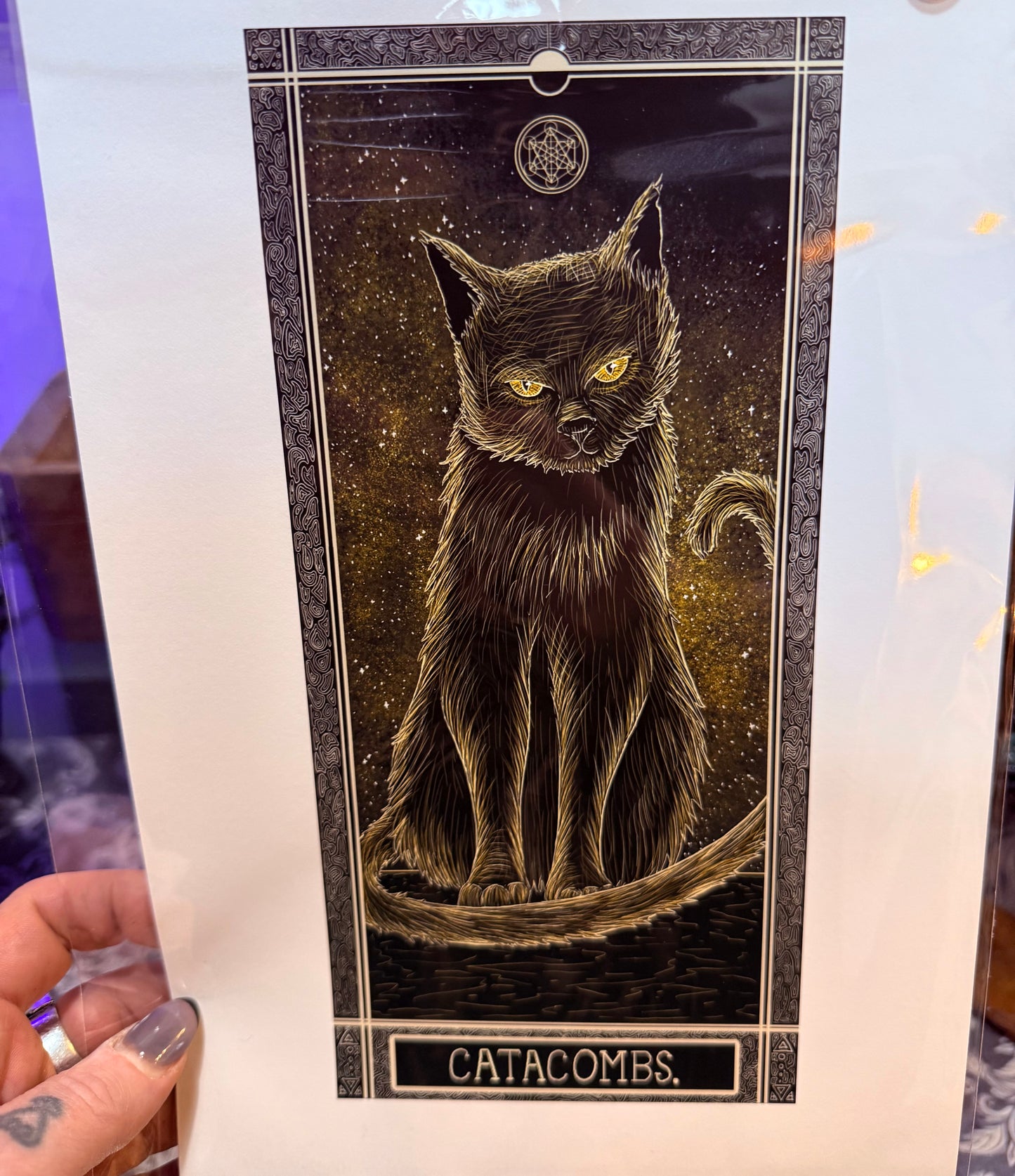 { Catacombs } RJ Kinner Giclee Print 12” x 8”