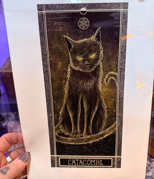 { Catacombs } RJ Kinner Giclee Print 12” x 8”