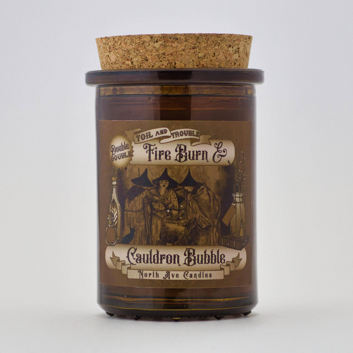 Cauldron Bubble Candle