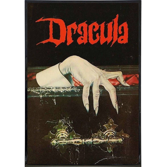 Dracula Original Book Cover Print Framed