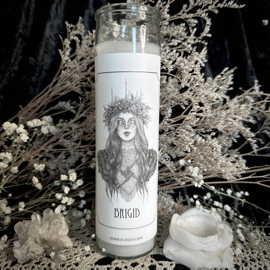 Brigid Altar Candle Caitlin McCarthy Art