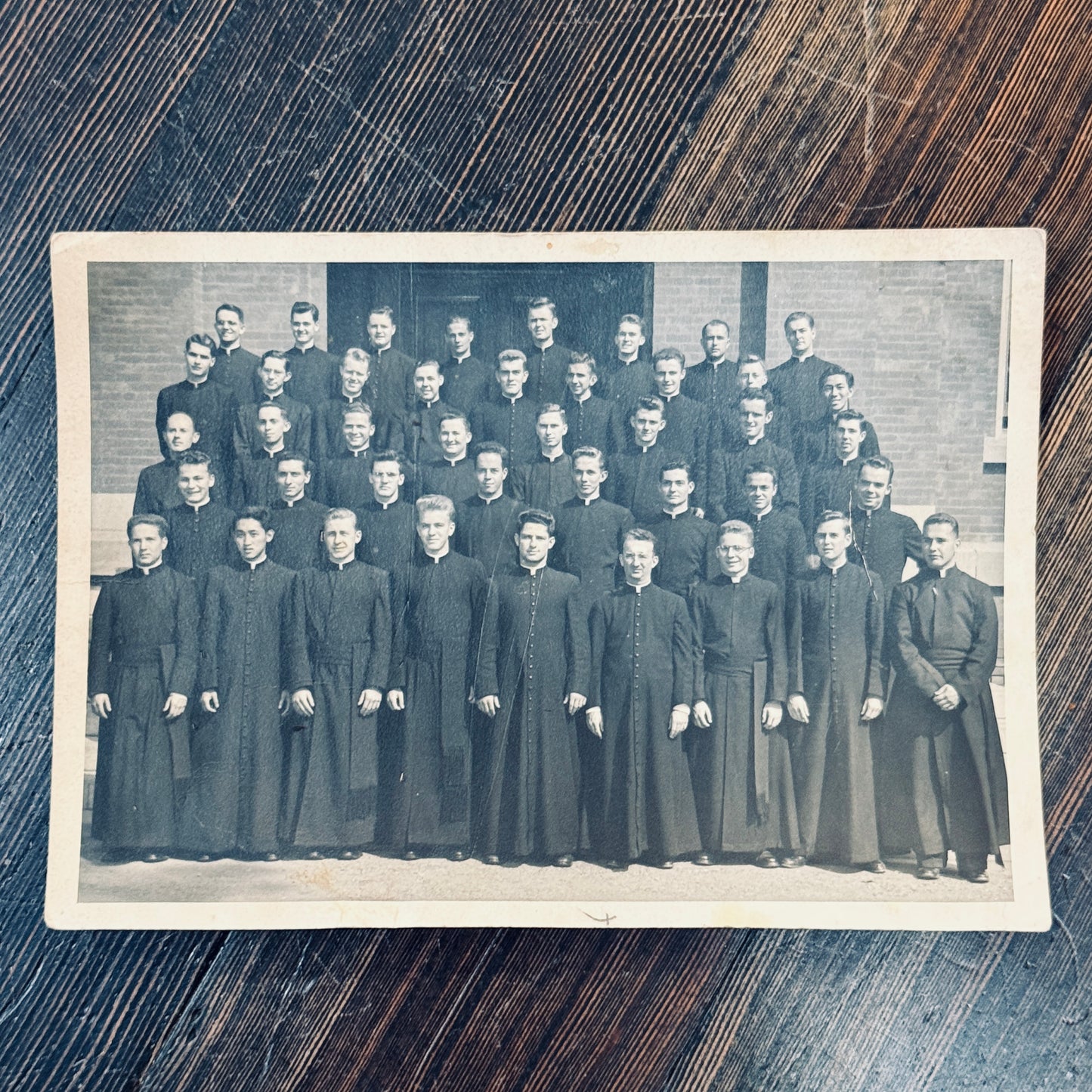 Antique Priests Photograph 5” x 7”